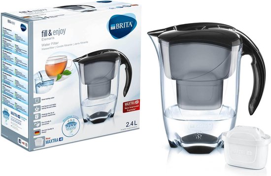 BRITA fill&enjoy Elemaris Cool Waterfilterkan - Black