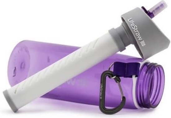 LifeStraw® waterfilterfles Go 2-stage filtration - paars