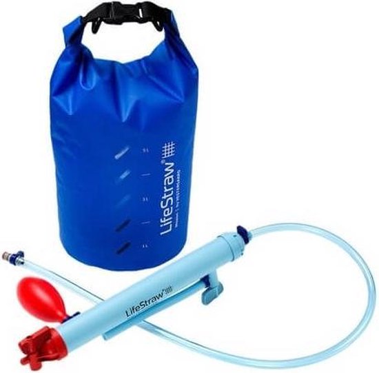 LifeStraw® waterfilterzak Mission 5 liter - blauw