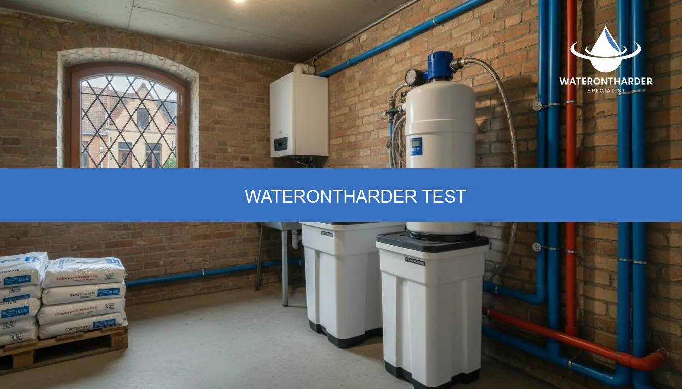 waterontharder test